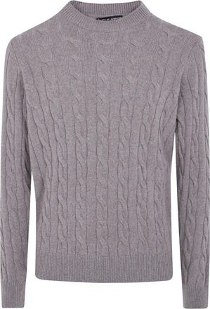 FILIPPO DE LAURENTIIS Jersey de Cuello Redondo - Knitwear - Hombre - Beige - 2XL