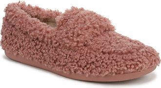 Vionic Snuggle Faux Shearling Slipper in Cinder Rose at Nordstrom, Size 10