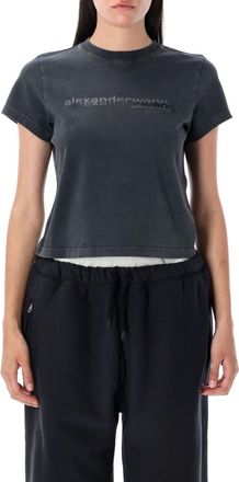 Alexander Wang Charcoal cotton t-shirt