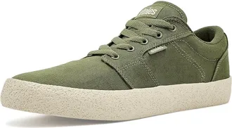 Etnies Barge Ls Premium Mens Skate Shoes Olive : 10.5 D - Medium, Suede