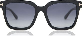 Tom Ford FT0952 SELBY 01D Womens Sunglasses Black Size 55
