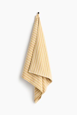 H&M Gestreiftes Badehandtuch - Yellow