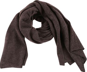 Anaii Long Soft Scarf in Deep Brown
