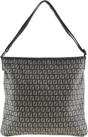 Fendi Pre-owned Canvas fendi-bags - Dames - Vintage Schoudertas - Veelkleurig - ONE Size - Vintage