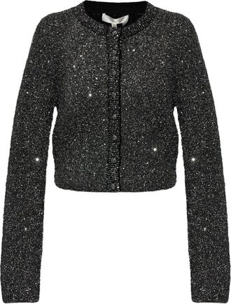 LoveShackFancy Vest met pailletten - Zwart
