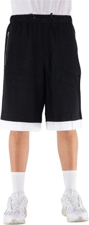Wales Bonner Wales Bonner, Korte Broeken, Heren, Zwart, S, Revelation Shorts
