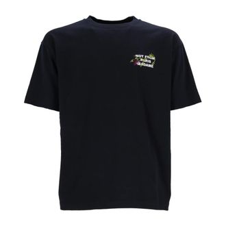 Dr&ocirc;le de Monsieur Heren, Tops, Blauw, Maat: L Katoen