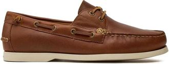 Ralph Lauren Sailor Schoenen - Heren - Bootschoenen - Bruin - 44 EU - Leer - Schoenen