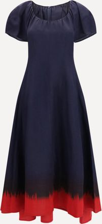 Tory Burch Abito midi con maniche a palloncino Woman 4