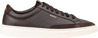 HUGO BOSS Uomo, Scarpe, Marrone, 44 EU, new