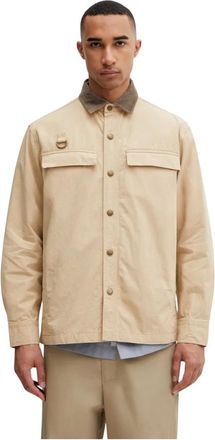 Barbour Spey Poplin Overshirt - Jackets - Hombre - Beige - L