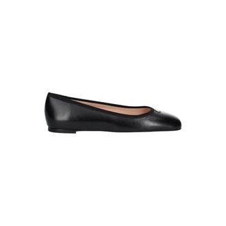 Bally Schoenen, Dames, Zwart, 37 EU, Leer, Ballerina Flat