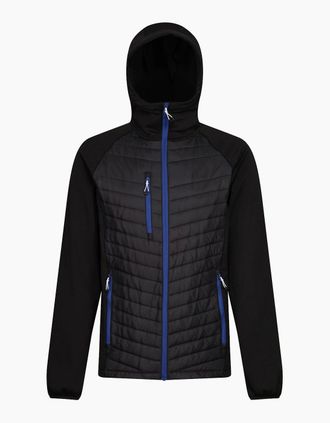 Regatta Mens Regatta Mens Navigate Quilted Hybrid Jacket - Black - Size: Regular/34