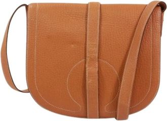 Herm&egrave;s Borsa a spalla vintage Pre-owned - - Pre-owned - Donna - Marrone - ONE SIZE