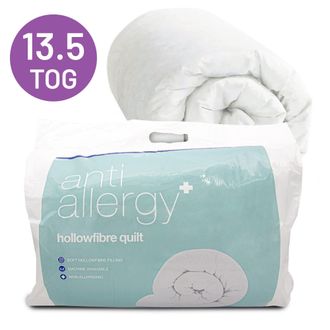 TJ Hughes Anti Allergy Hollowfibre 13.5 Tog Duvet - Double - TJ Hughes