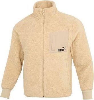 Puma Relaxed Sherpa Jacket Brown 673645-12