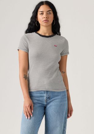 Levi's T-Shirt »Mini-Logo« Packung, 2 Stk. tlg. mit kleiner Markenlogo-Stickerei auf der Brust