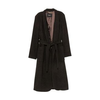 Seventy Abrigo Venezia de Doble Botonadura - Coats - Mujer - Marr&oacute;n - XS