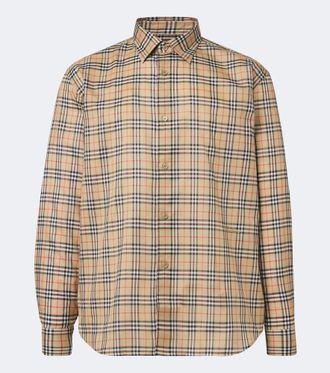 Burberry Burberry Check cotton shirt