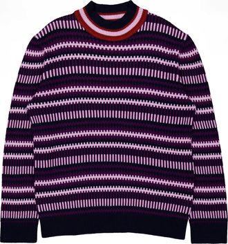 Ferragamo Ferragamo Jacquard Knit Turtleneck Sweater