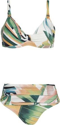 Lygia & Nanny Bikini con stampa grafica - Verde