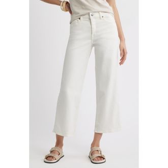 Nordstrom High Waist Wide Leg Jeans in Virginia Wash at Nordstrom, Size 24
