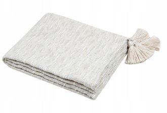 Douceur d'Int&eacute;rieur Douceur-dinterieur Balma Manta Beige 125 X 150 Cm