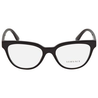 Versace Demo Cat Eye Ladies Eyeglasses VE3315 GB1 54