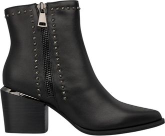 Alma En Pena Ritssluiting hiel bootie - Dames - Cowboylaarzen - Zwart - 38 EU - Schoenen
