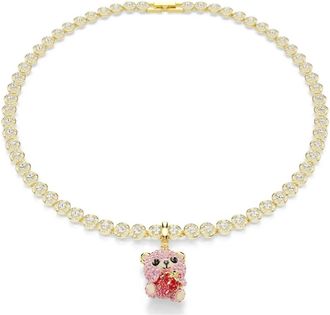Swarovski Horloges - Dames - Kettingen - Geel - ONE Size - Accessoires
