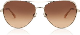 Kate Spade New York Katalina/G/S Asian Fit YB7/HA Womens Sunglasses Silver Size 59