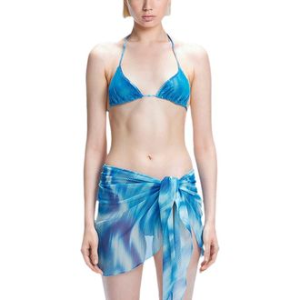 Moeva Evita - Cover Up Pareo Resortwear in Blue at Nordstrom, Size 1 Eu