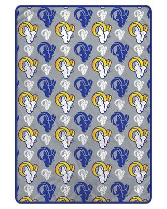 Pegasus Sports Los Angeles Rams Nfl Team Logomania Oversized Fleece Blanket