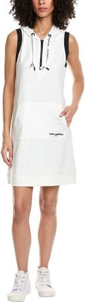 Karl Lagerfeld Karl Lagerfeld Sleeveless Hooded Dress