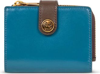 Etro Portafoglio piccolo in pelle - Blu