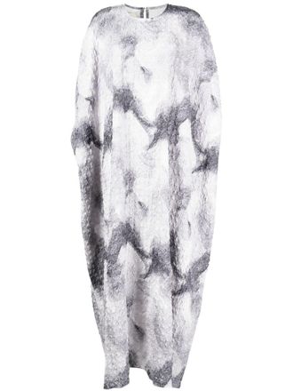 Bambah Caftano con motivo jacquard - Grigio