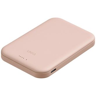 OEM Uniq Lyden Lexa Bater&iacute;a Externa Magn&eacute;tica De 5000 Mah Pd Usb-c Magsafe Rosa
