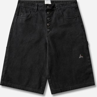 Roa Men s Ash Canvas Shorts Washed Black