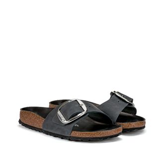 Birkenstock Madrid Big Buckle muiltjes met band