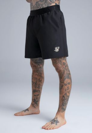 Siksilk Pantalones Cortos Nataci&oacute;n Negros Masculino M