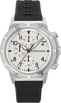 Ferragamo Sport Chrono Silicone Watch
