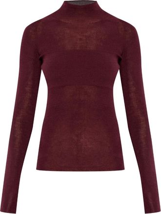 Versace Trui met Medusa-applicatie - Rood