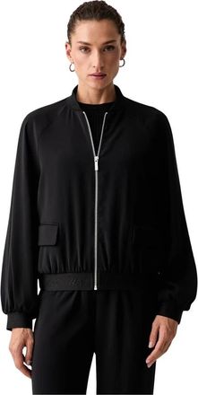 A|X Armani Exchange Bomberjack - Dames - Bomber jackets - Zwart - S - Polyester - Jassen