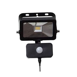 Best Season Aplique Solar Moderno Negro 16 Cm