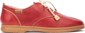 Pikolinos Rode Veterschoen voor Dames - Dames - Veterschoenen - Rood - 35 EU - Schoenen