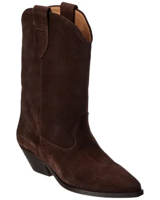 Isabel Marant Duerto Suede Cowboy Boot