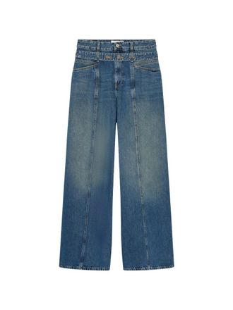 Closed Blue Wide High Rise Jeans