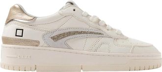 D.A.T.E. Torneo - Dames - Sneakers - Wit - 41 EU - Leer - Schoenen