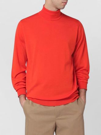 John Smedley wool turtleneck sweater long sleeves
