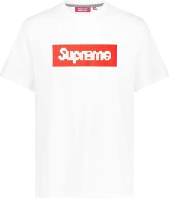 Mostly Heard Rarely Seen T-shirt con logo - Bianco